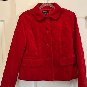 Talbots Velvet Jacket Sz 12P